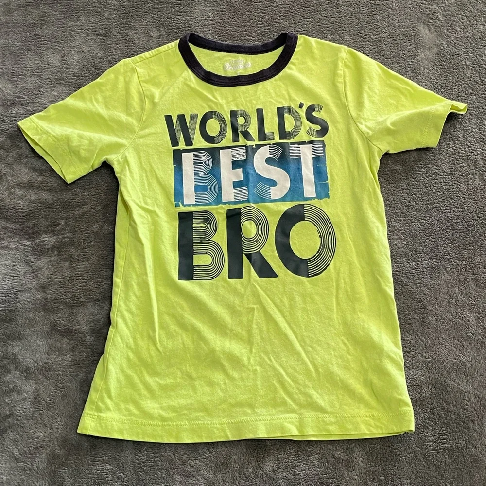 OshKosh Boys Neon Tee Shirt Top